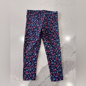 Carters toddler floral leggings, super cute for little girls!